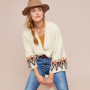 Maya Cropped Kimono Cardigan Anthropologie *NWT*
